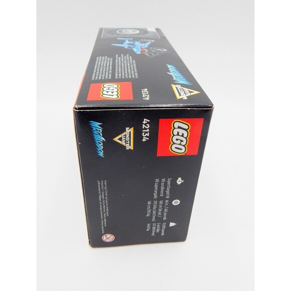 LEGO Technic Monster Jam Shark Truck Racer Car Toy Megalodon Building Toys Kids - Picture 4 of 7